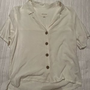 White American eagle collar shirt xsmall